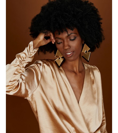 ACCESS Draped blouse....