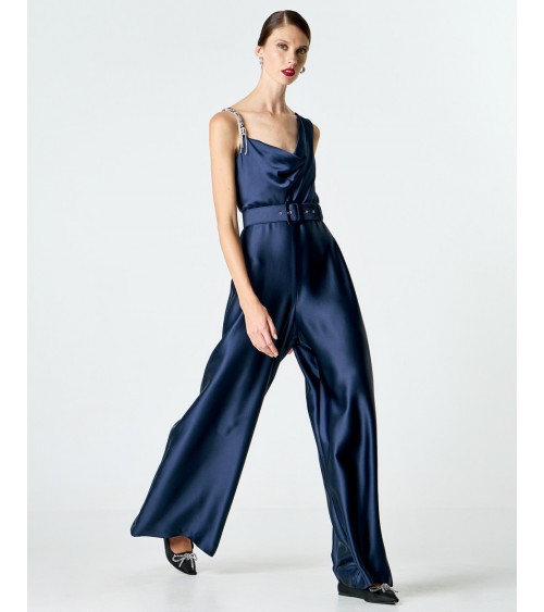 Access Satin jumpsuit with....