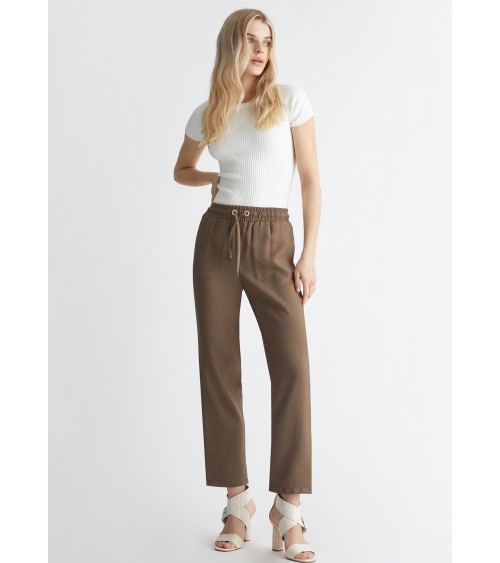 LIU JO TROUSERS ΜΑ4358 OLIVE.